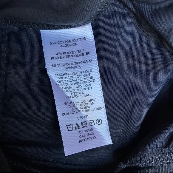 Loft High Waist Navy Sailor Pants, EUC, 0 - Picture 5 of 13